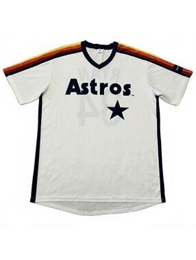 Houston Astros Nolan Ryan #35 SGA Throwback Jersey Size XL